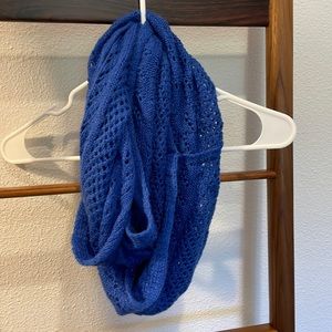 Blue scarf
